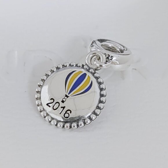 Pandora 2016 World Hot Air Balloon Exclusive Dangle Charm S925 Silver with box - Picture 5 of 11